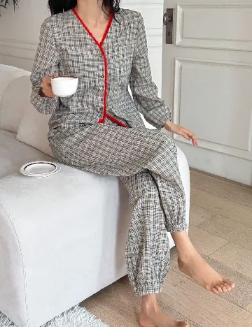 Pijama Dazy, gri