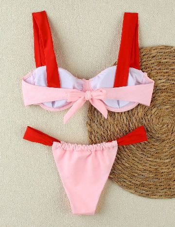Costum de baie SHEIN, roz