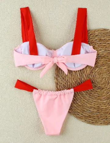 Costum de baie SHEIN, roz
