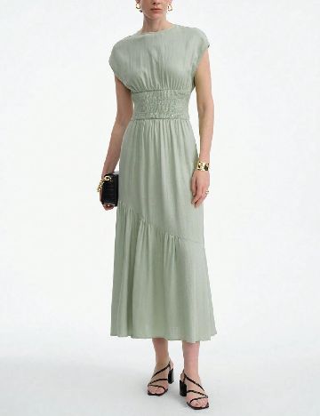 Rochie lunga SHEIN, verde
