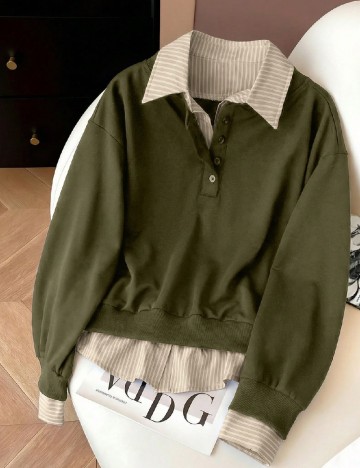 Bluza SHEIN, verde