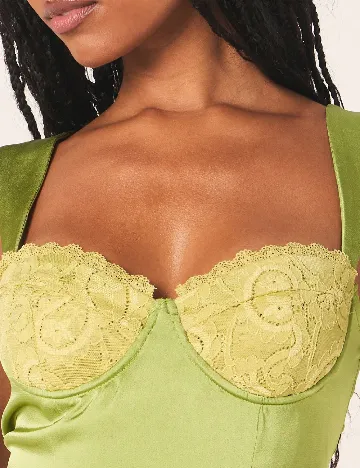 Top Missguided, verde