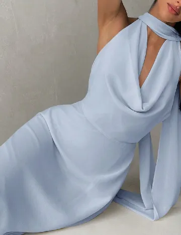 Rochie lunga SHEIN, bleu