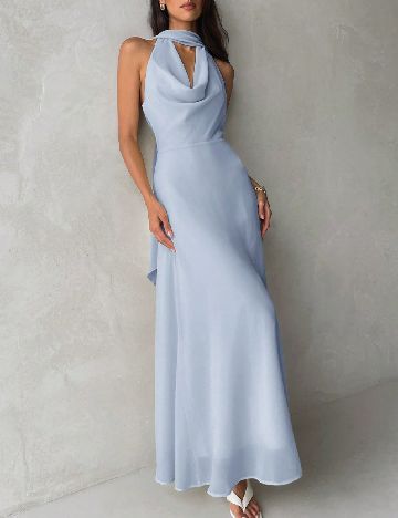 Rochie lunga SHEIN, bleu