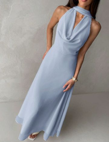Rochie lunga SHEIN, bleu