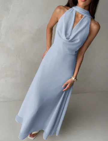 Rochie lunga SHEIN, bleu