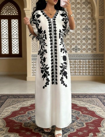 Rochie lunga SHEIN, alb