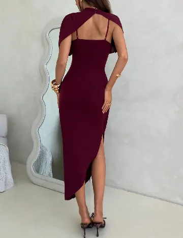 Rochie lunga SHEIN, grena