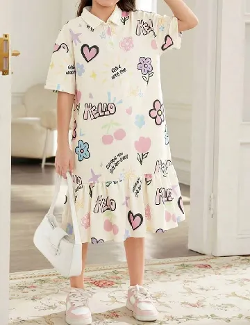 Rochie Shein Kids, alb