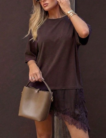 Bluza SHEIN, maro