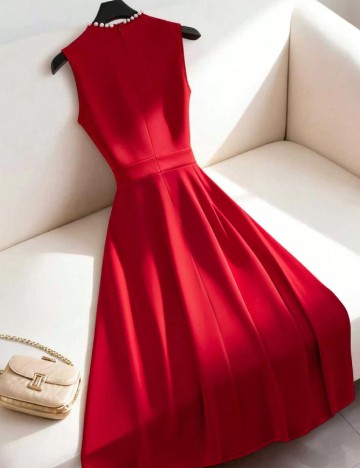 Rochie lunga SHEIN, rosu
