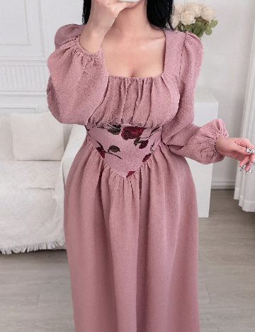 Rochie lunga SHEIN, roz