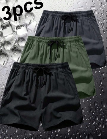 Set Pantaloni scurti 3 perechi SHEIN, mix culori