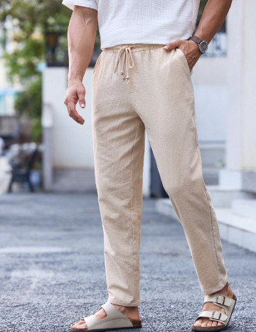 Pantaloni SHEIN, crem