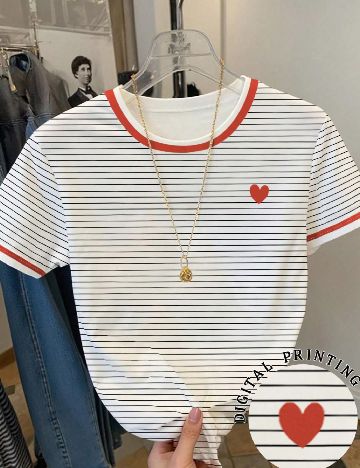 Tricou SHEIN, alb