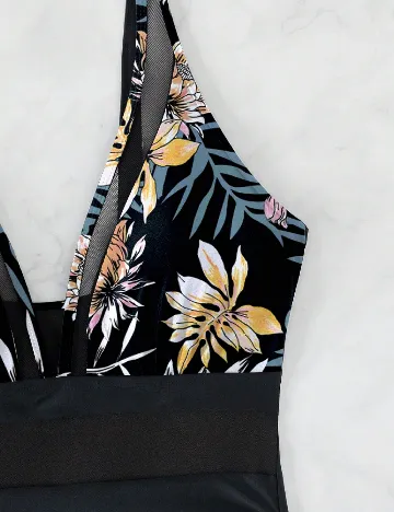 Costum de baie SHEIN, negru