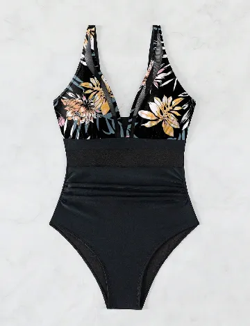 Costum de baie SHEIN, negru
