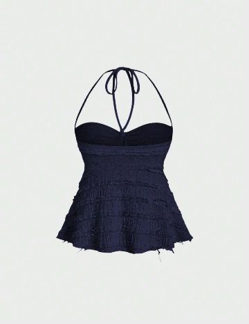 Top SHEIN, bleumarin
