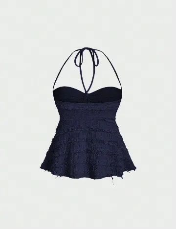 Top SHEIN, bleumarin