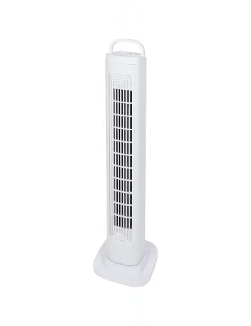 Ventilator turn 45W, 3 viteze Kinzo, alb