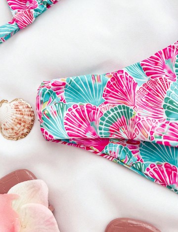 Costum de baie Shein Kids, mix culori