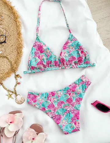 Costum de baie Shein Kids, mix culori