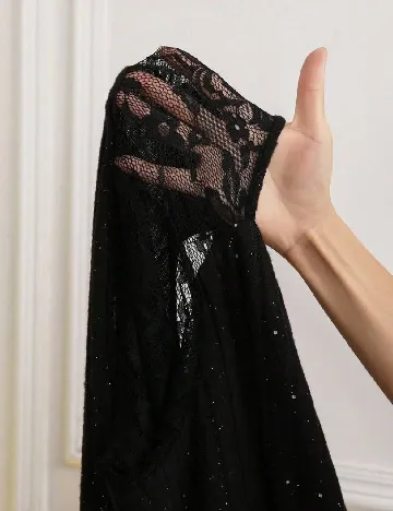 Rochie scurta SHEIN CURVE, negru