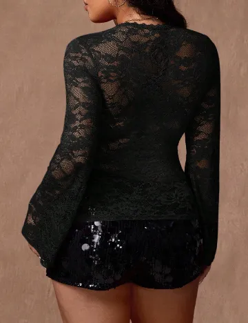 Bluza SHEIN CURVE, negru