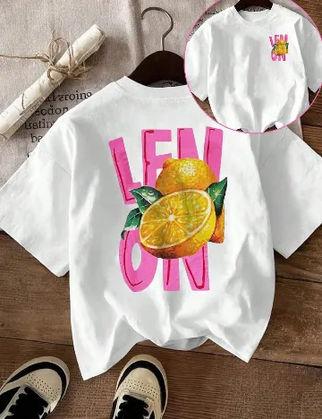 Tricou SHEIN CURVE, alb