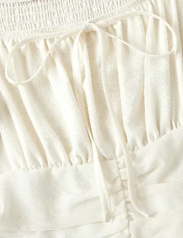 Rochie lunga SHEIN, ecru