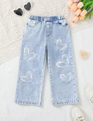 Blugi Shein Kids, albastru