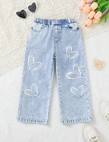 Blugi Shein Kids, albastru