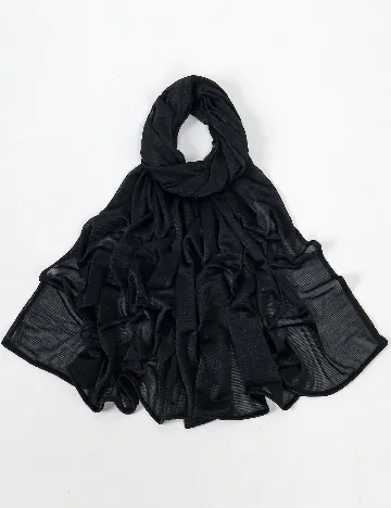 Esarfa SHEIN, negru