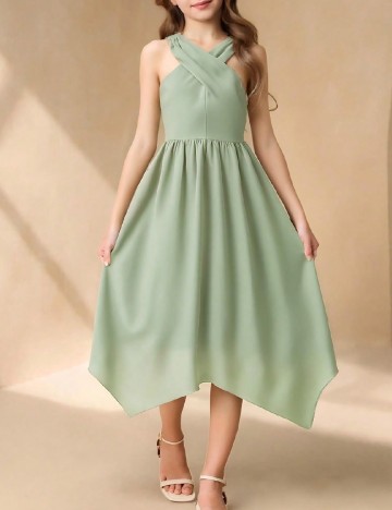 Rochie Shein Kids, verde