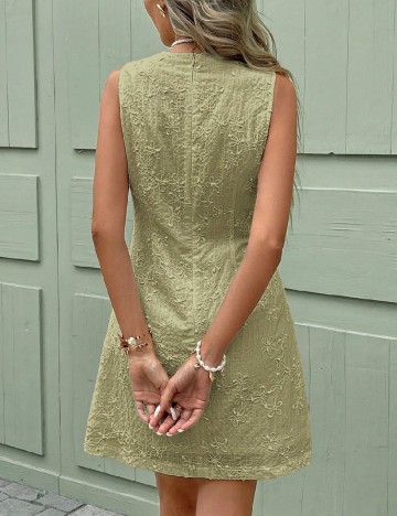 Rochie scurta SHEIN, verde