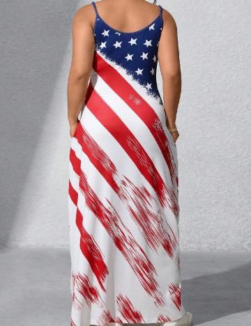 Rochie lunga SHEIN CURVE, mix culori