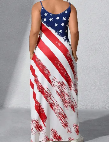 Rochie lunga SHEIN CURVE, mix culori