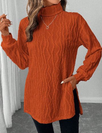 Bluza Emery Rose, portocaliu