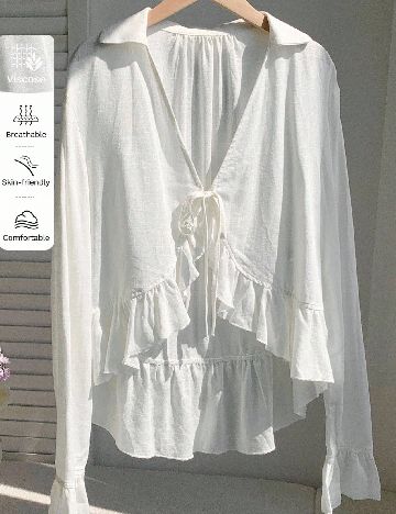 Bluza SHEIN, ecru