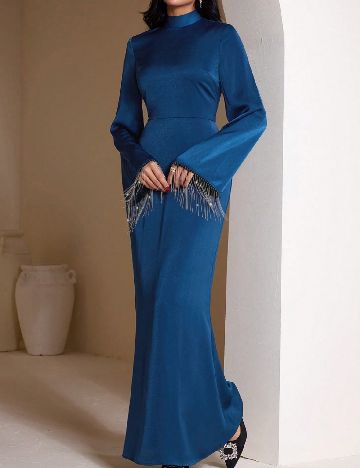 Rochie lunga SHEIN, albastru