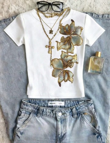 Tricou SHEIN, alb