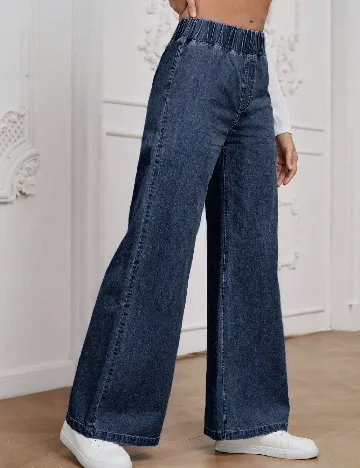 Pantaloni SHEIN, albastru