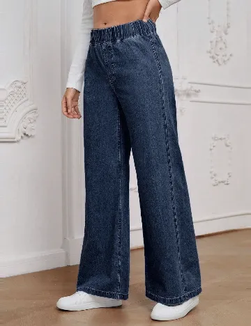 Pantaloni SHEIN, albastru