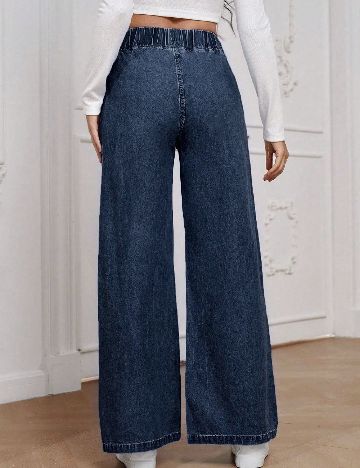 Pantaloni SHEIN, albastru