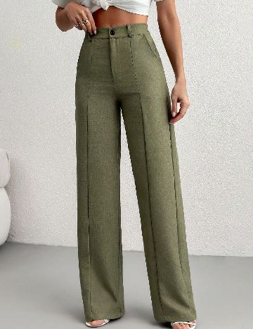Pantaloni SHEIN, verde
