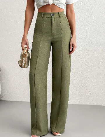 Pantaloni SHEIN, verde