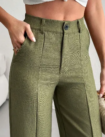 Pantaloni SHEIN, verde