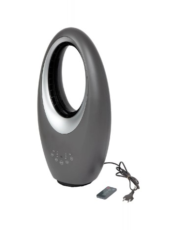 Ventilator fără palete 50W, 150 cm Kinzo, gri