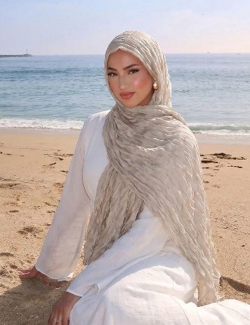 Esarfa SHEIN, bej