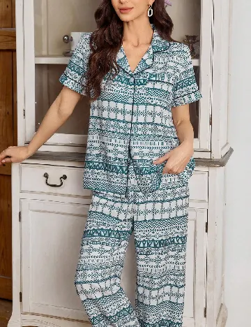 Pijama SHEIN, turcoaz